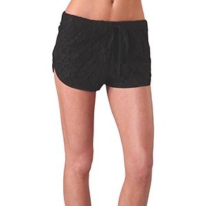 Rory Beca Black Retro Running Race Shorts